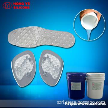Flexible soft liquid transparent silicone rubber for insole making